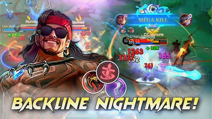 BACKLINE NIGHTMARE! FULL DAMAGE TAPI TETEP SUSTAIN, KOK BISA⁉️
