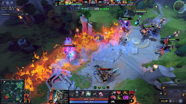 Exterminador phantom assassin Dota 2