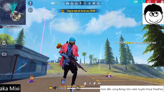 màn đấu súng hùng hồn rank huyền thoại FreeFire #44 abc