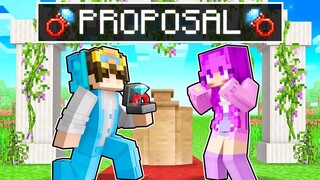 Nico PROPOSES In Minecraft!