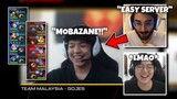 MALAYSIA CALLED OUT MOBAZANE AFTER TROLLING WITH INDONESIA IN IESF… 🤣