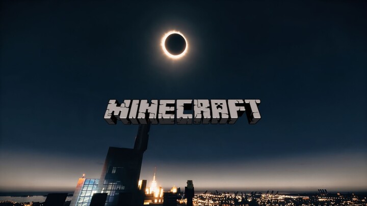 Saya bertemu gerhana matahari total di Minecraft??! (Penayangan perdana di seluruh internet)