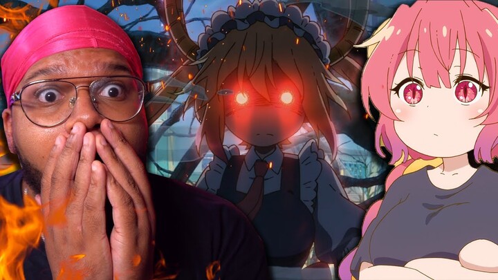 DANGEROUS LEVELS OF H-  | MISS KOBAYASHI'S DRAGON MAID S2 EP. 2 REACTION!