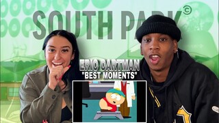 FIRST TIME WATCHING Eric Cartman Best Moments #1 REACTION