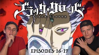 BLACK CLOVER REACTION EP. 16-17: DIAMONDS ARE BREAKABLE