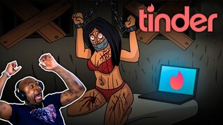 3 TRUE TINDER HORROR STORIES ANIMATED REACTION