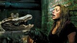 Young Girl Trapped In A Flooded Basement Where Deadly Alligators Lurk In The Water.