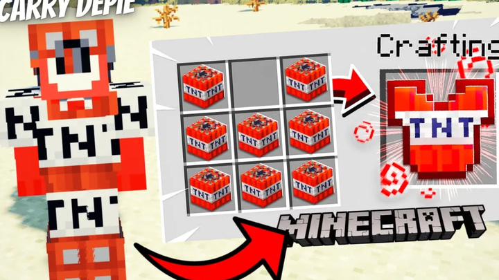 ฉันสร้างเกราะอันตรายสุดยอดใน Minecraft 🔥🔥🔥 Minecraft  Hacks