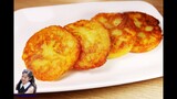 แพนเค้กมันฝรั่ง กรอบนอก นุ่มใน : Potato Pancake l Sunny Thai Food