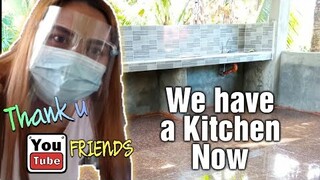 Finally we have a Kitchen Now