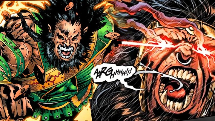 Kalibak Origins - He Clashs With His Brother Orion To prove Himself As The True Son Of Darkseid.