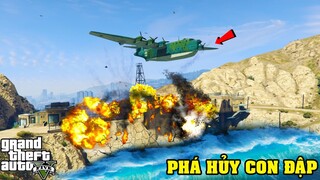 GTA 5 Sử Dụng Máy Bay Ném Bom Và Chiến Đấu Cơ Su30-MK Để Phá Hủy Con Đập Lớn Nhất Thành Phố LS
