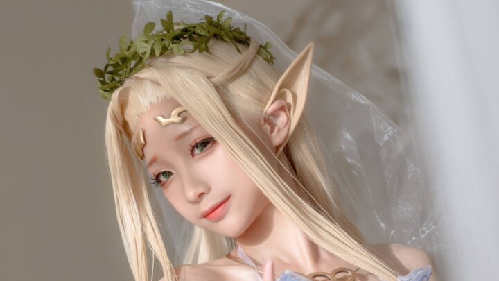 Stupid Momo ~ White Elf Wedding Dress