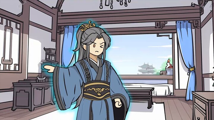 In the first episode of "The Wedding Decree of Heaven", a rich girl throws a ball to find a husband,