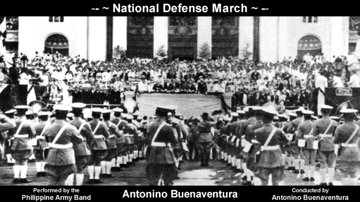 Antonino Buenaventura - National Defense March (1948)
