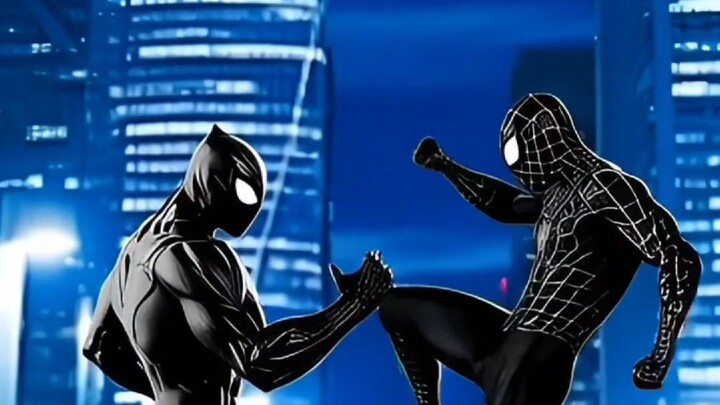 Spiderman Black Vs Venom