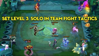 When you play Sett level 3 solo in Team Fight Tactics - Sett 3 đấm nát bàn cờ