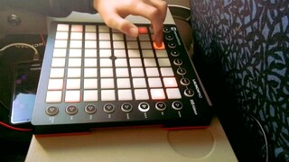 [Musik]Memainkan Launchpad di pesawat: <Purple Dragon>