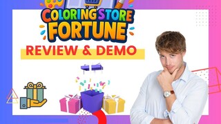 Coloring Store Fortune Review: Includes Social Media Templates and Promo Videos