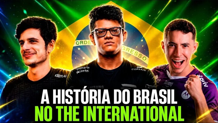 BRASILEIROS QUE FIZERAM HISTÓRIA NO TI | DOTA2