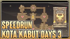 SPEEDRUN KOTA KABUT [UJI COBA KETEGUHAN] - GENSHIN IMPACT