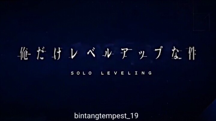 Solo Leveling || Trailer Singkat