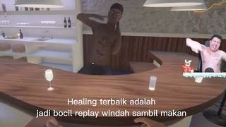 Healing terbaik adalah jadi bocil replay windah sambil makam!!!