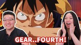 LUFFY REVEALS GEAR FOURTH?! | One Piece Episode 725 Couples Reaction & Discussion