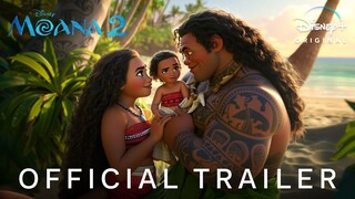 Moana 2 - First Trailer (2024) Auliʻi Cravalho, Dwayne Johnson | Disney