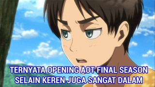 OPENING SHINGEKI NO KYOJIN ATTACK ON TITAN FINAL SEASON TERNYATA LIRIKNYA NGAWUR ? - Tapi ttp Bagus
