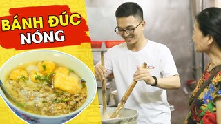 Thử Ngay Bánh Đúc Nóng Bà Nội Hơn 30 Năm Tuổi Ăn Một Lần Là Nhớ Mãi | Ăn Khắp Hà Nội