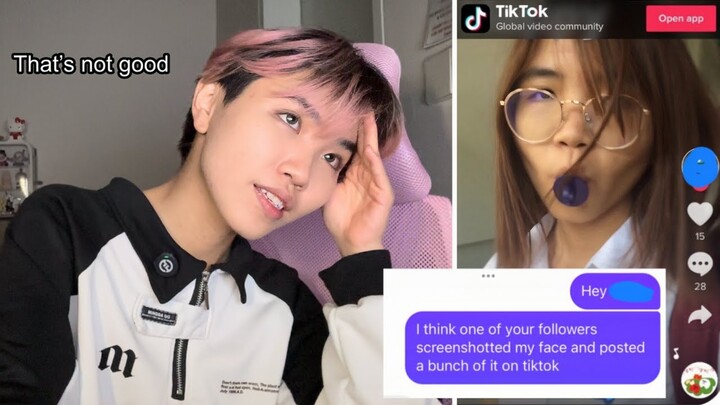 how my face was leaked on TikTok