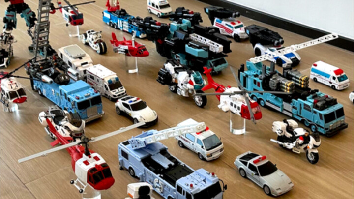 เป็นอย่างไรบ้างถ้ามี Transformers Guardians ทุกเวอร์ชันเต็มไปหมดในห้องนั่งเล่นของคุณ?