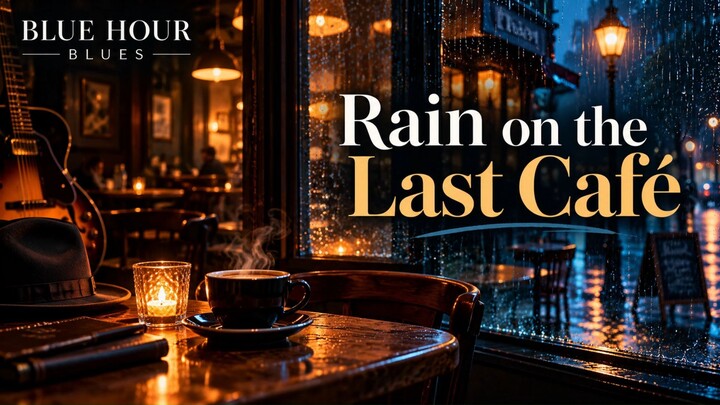 SOME NIGHTS ARE MADE FOR THE BLUES 🌧️🎸 | Rain on the Last Café #Shorts