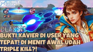FASTEST TRIPLE KILL! Xavier GILA di Early Game! Auto Win?!