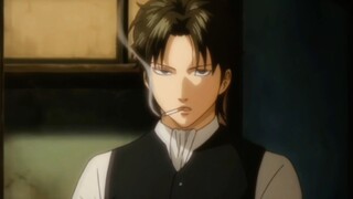 [Hijikata Aesthetics] "Kerusakan pertempuran, asap, rambut panjang, seragam"