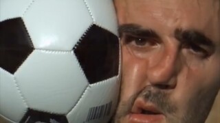 Experiment on high-speed impact of a ball on the face