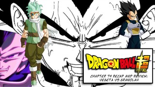 DRAGON BALL SUPER MANGA #74 (Vegeta vs Granolah!) | RECAP & REVIEW