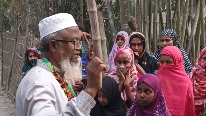 কুড়িগ্রাম ৪ আসনের নবনির্বাচিত এমপি গ্রামে পরিদর্শন করতে যায়
