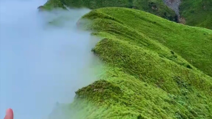 Heaven view of my village .