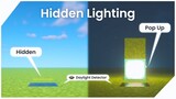 Auto Pop Up Hidden Lighting - Minecraft Tutorial Indonesia 1.19 (Java/Bedrock)
