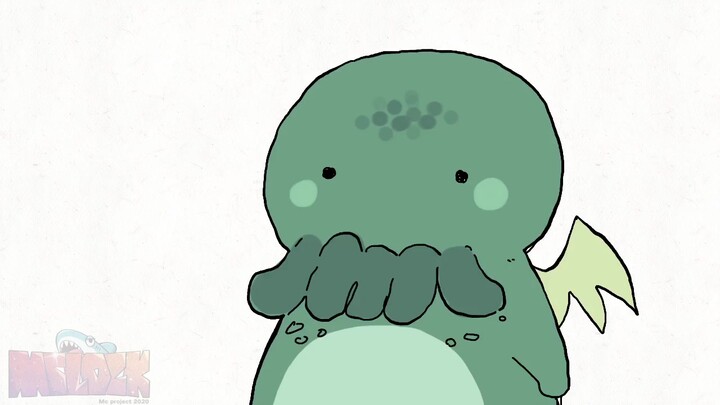 [MAD]When an original cute version of Cthulhu meets <Jingle Bells>
