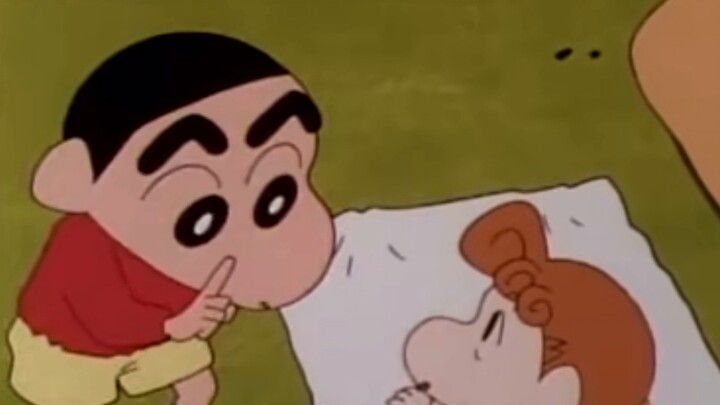 [Crayon Shin-chan] The interaction between Shin-chan and Aoi in this episode is so cute