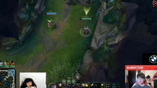 VĂN TÙNG CHOÁNG NGỢP KHI REACTION THAO TÁC TAY CỦA GUMAYUSI VỚI CON BÀI JINX GÁN