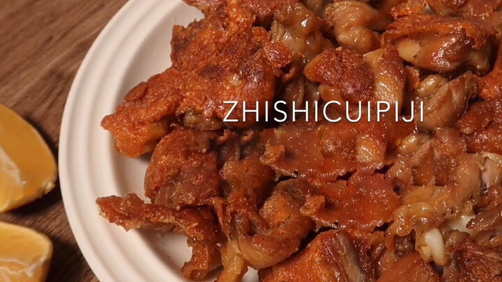 [Food]Irresistible! Making cheese fried chicken late at night