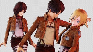 [Giant MMD] All the men in our Yeager family have two wives, one with blonde hair and one with black