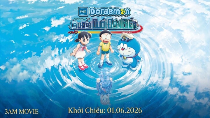 Doraemon Movie 45 (2026): Nobita Và Lâu Đài Dưới Đáy Biển - Full Cam By Cartoon Cult Studio