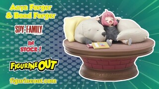Anya And Bond Forger Mission Complete! FiguartsZERO - Spy X Family