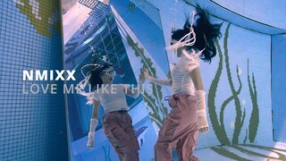 NMIXX's underwater cover of "LOVE ME LIKE THIS"