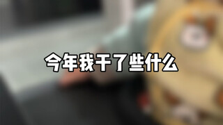 今年我干了些什么